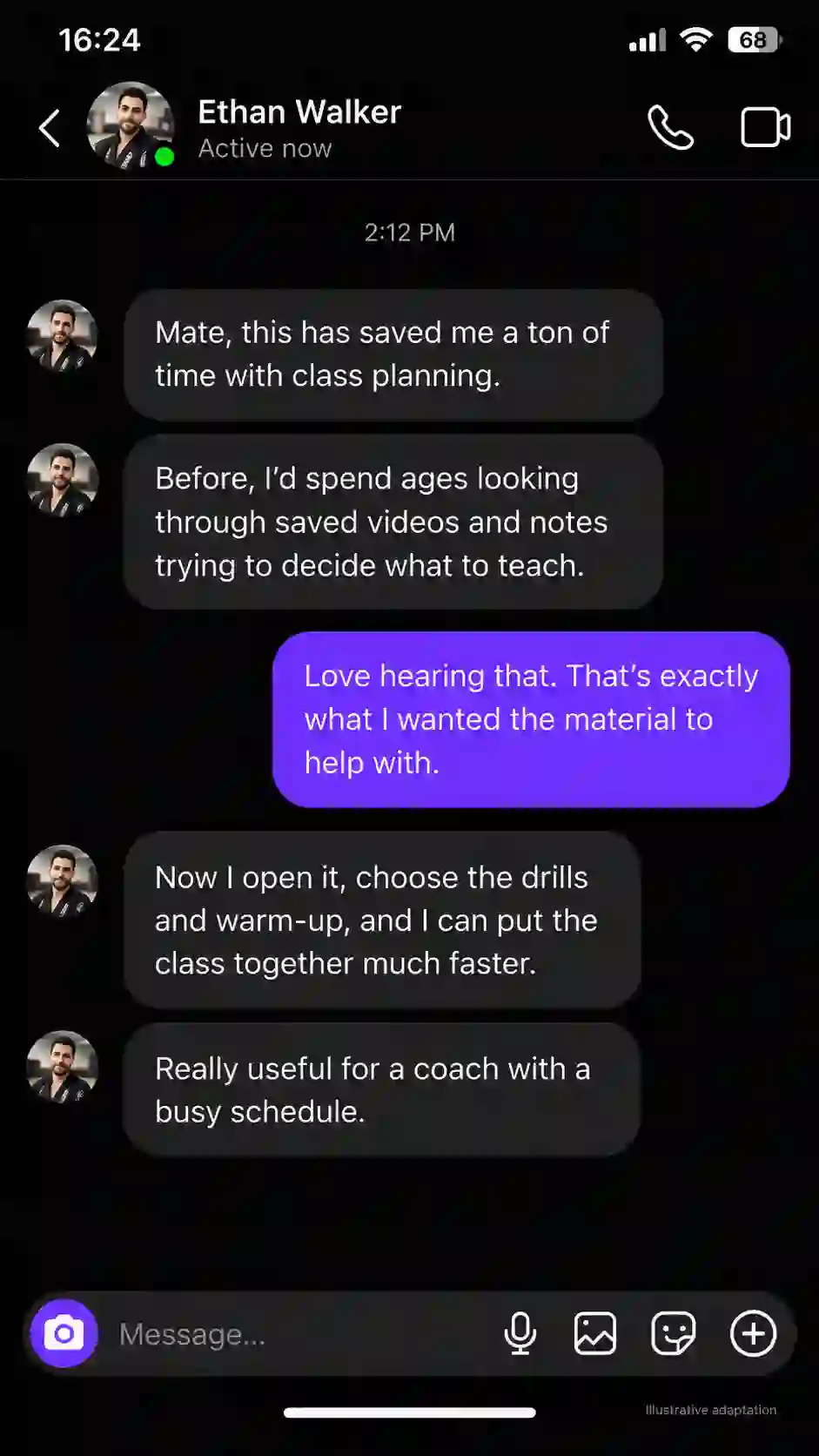 I stopped relying on the same drills all the time.